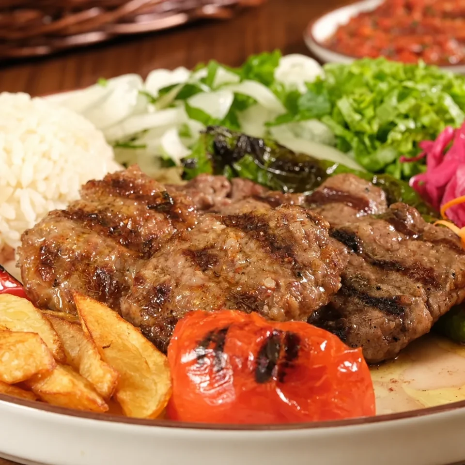 Esnaf Sofrası ızgara köfte tabağı