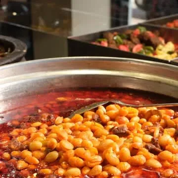 Esnaf Sofrası Instagram paylaşımındaki kuru fasulye tenceresi